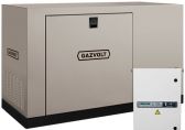 Газовый генератор Gazvolt 180T23 в кожухе с АВР