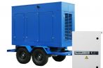 ТСС ЭД-50-Т400-2РПМ9 в погодозащитном кожухе на прицепе с АВР