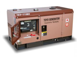 Дизельный генератор Toyo TKV-11SBS