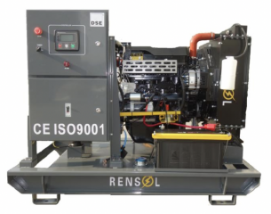 Дизельный генератор Rensol RW 32 HO в контейнере